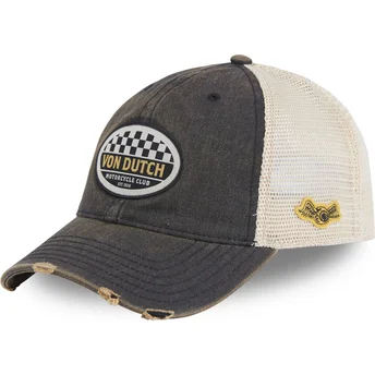 Lippikset kaareva rekka harmaa snapback MAC08 Von Dutch
