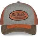 lippikset-kaareva-rekka-ruskea-snapback-01-von-dutch