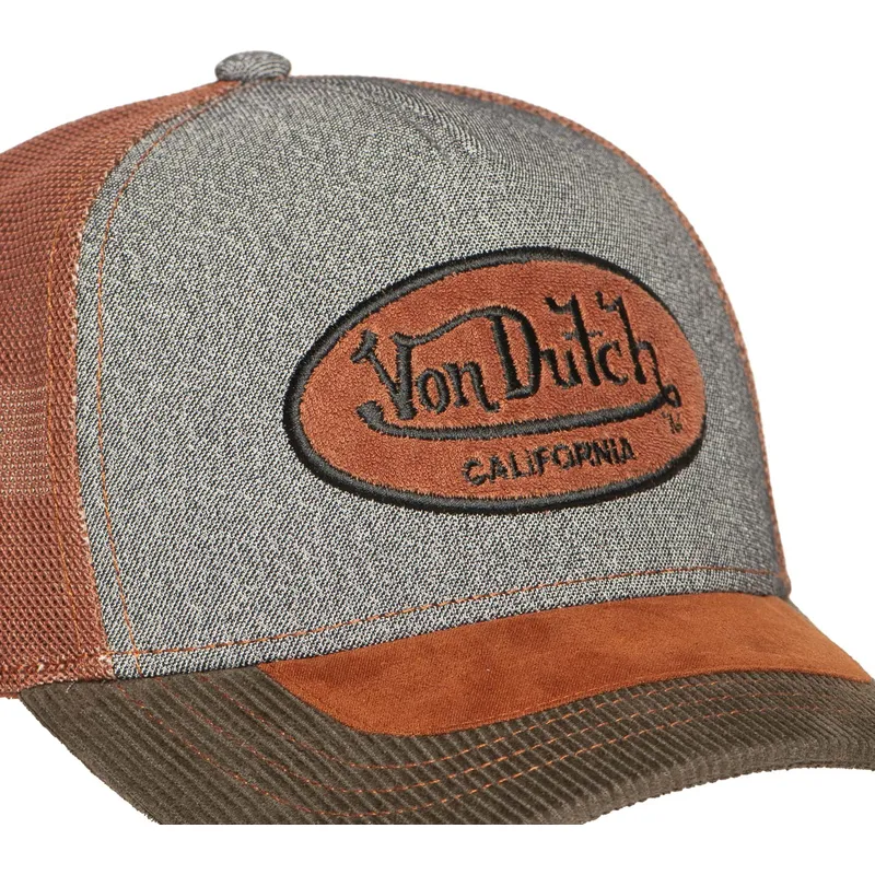 lippikset-kaareva-rekka-ruskea-snapback-01-von-dutch