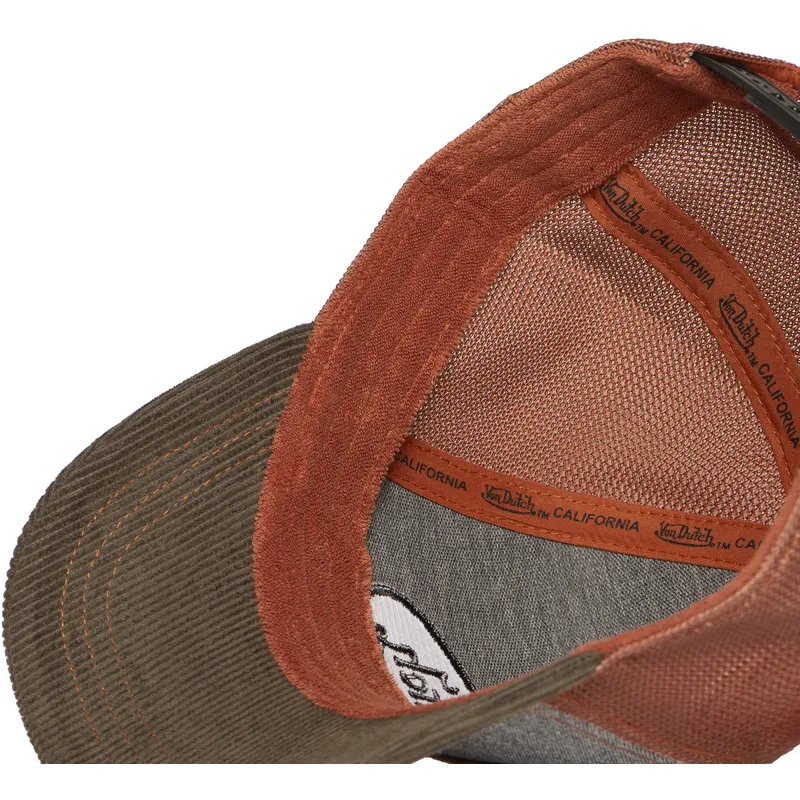 lippikset-kaareva-rekka-ruskea-snapback-01-von-dutch