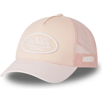 Lippikset kaareva rekka vaaleanpunainen snapback GLIT PI Von Dutch