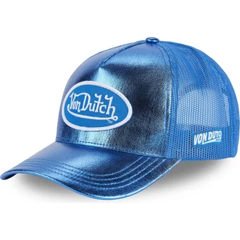 Lippikset kaareva rekka sininen snapback REB BL Von Dutch