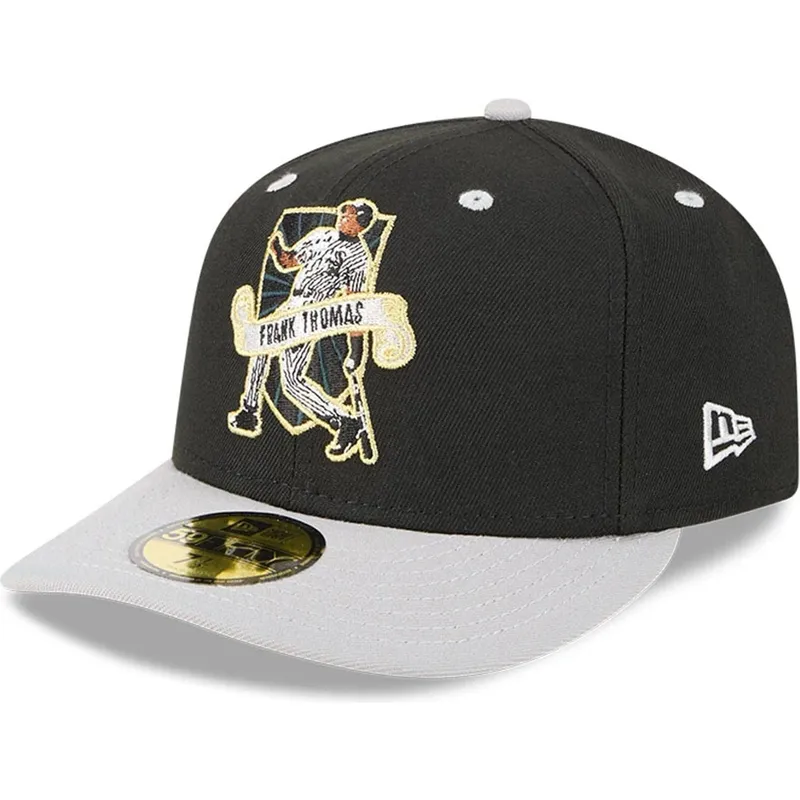 lippikset-kaareva-musta-istuva-59fifty-player-frank-thomas-chicago-white-sox-mlb-new-era