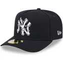 lippikset-kaareva-laivastonsininen-istuva-59fifty-a-frame-wired-new-york-yankees-mlb-new-era
