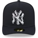 lippikset-kaareva-laivastonsininen-istuva-59fifty-a-frame-wired-new-york-yankees-mlb-new-era