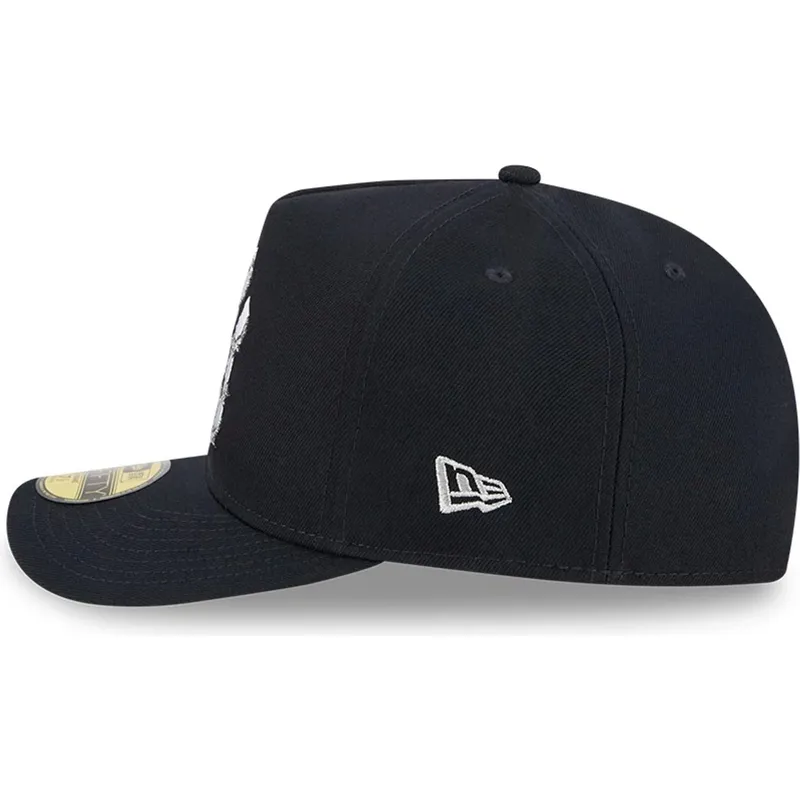 lippikset-kaareva-laivastonsininen-istuva-59fifty-a-frame-wired-new-york-yankees-mlb-new-era