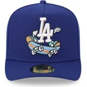 lippikset-kaareva-sininen-istuva-59fifty-a-frame-cartoon-los-angeles-dodgers-mlb-new-era