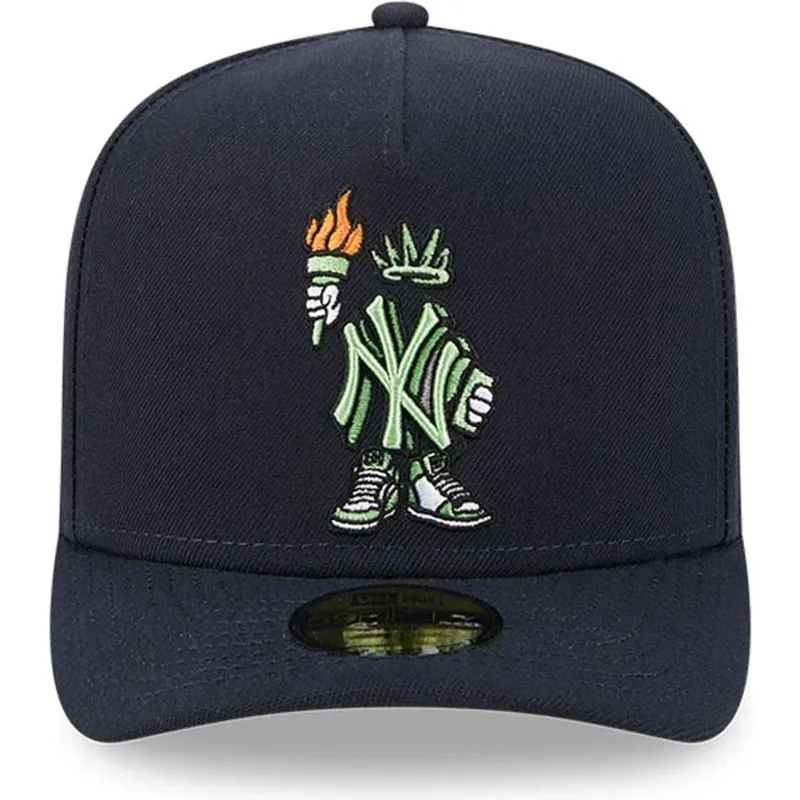 lippikset-kaareva-laivastonsininen-istuva-59fifty-a-frame-cartoon-new-york-yankees-mlb-new-era