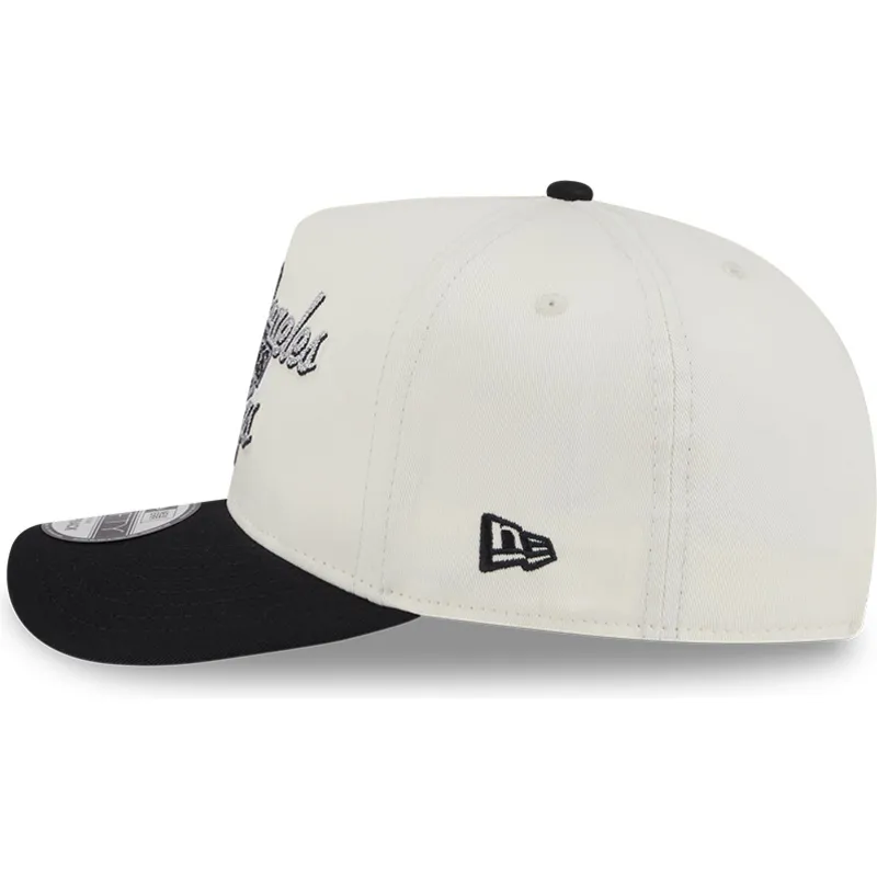 lippikset-kaareva-beige-snapback-9fifty-a-frame-chainstitch-los-angeles-kings-nhl-new-era
