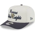 lippikset-kaareva-beige-snapback-9fifty-a-frame-chainstitch-vegas-golden-knights-nhl-new-era