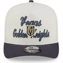 cap-kaareva-beige-snapback-9fifty-a-frame-chainstitch-vegas-golden-knights-nhl-new-era
