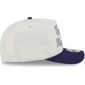 lippikset-kaareva-beige-snapback-9fifty-a-frame-chainstitch-toronto-maple-leafs-nhl-new-era