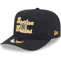 cap-kaareva-black-snapback-9fifty-a-frame-chainstitch-boston-bruins-nhl-new-era