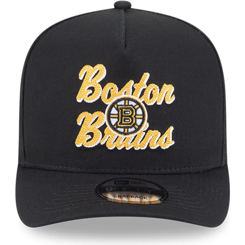 lippikset-kaareva-musta-snapback-9fifty-a-frame-chainstitch-boston-bruins-nhl-new-era lippikset-kaareva-musta-snapback-9fifty-a-frame-chainstitch-boston-bruins-nhl-new-era