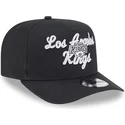 lippikset-kaareva-musta-snapback-9fifty-a-frame-chainstitch-los-angeles-kings-nhl-new-era