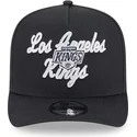 lippikset-kaareva-musta-snapback-9fifty-a-frame-chainstitch-los-angeles-kings-nhl-new-era