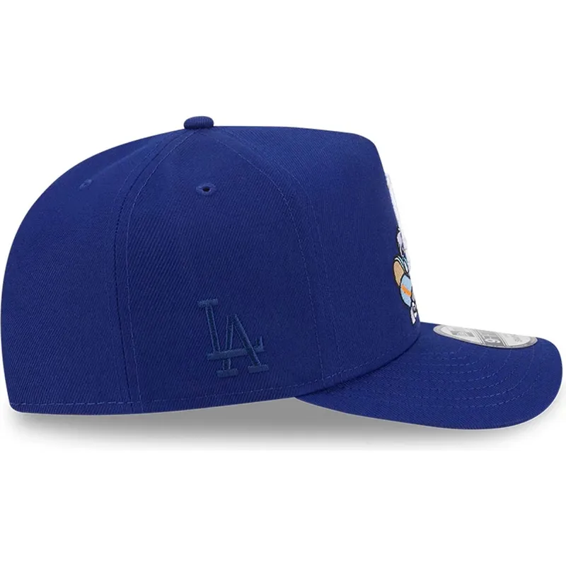lippikset-kaareva-sininen-snapback-9fifty-a-frame-cartoon-los-angeles-dodgers-mlb-new-era