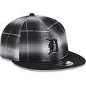 lippikset-littea-musta-snapback-9fifty-retro-crown-plaid-detroit-tigers-mlb-new-era