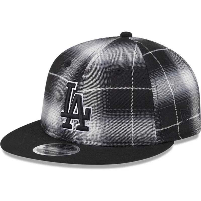 cap-littea-black-snapback-9fifty-retro-crown-plaid-los-angeles-dodgers-mlb-new-era cap-littea-black-snapback-9fifty-retro-crown-plaid-los-angeles-dodgers-mlb-new-era