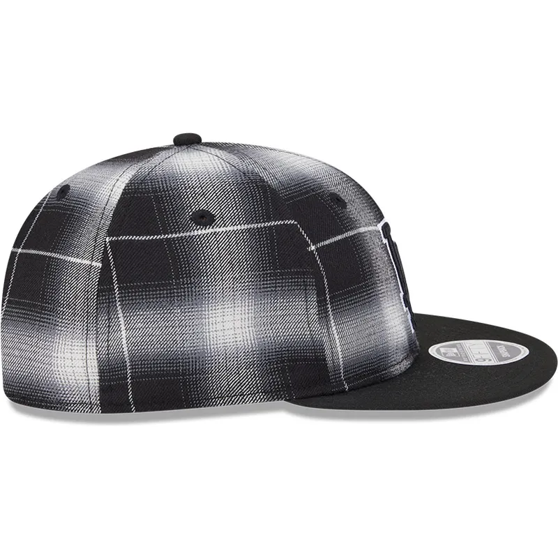 cap-littea-black-snapback-9fifty-retro-crown-plaid-los-angeles-dodgers-mlb-new-era cap-littea-black-snapback-9fifty-retro-crown-plaid-los-angeles-dodgers-mlb-new-era