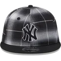 cap-littea-black-snapback-9fifty-retro-crown-plaid-new-york-yankees-mlb-new-era