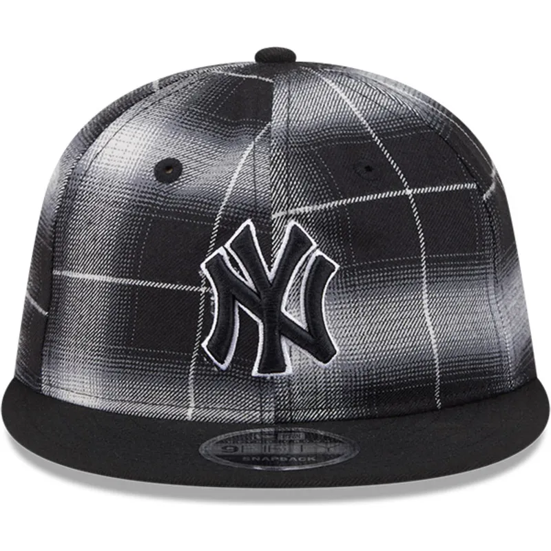 cap-littea-black-snapback-9fifty-retro-crown-plaid-new-york-yankees-mlb-new-era