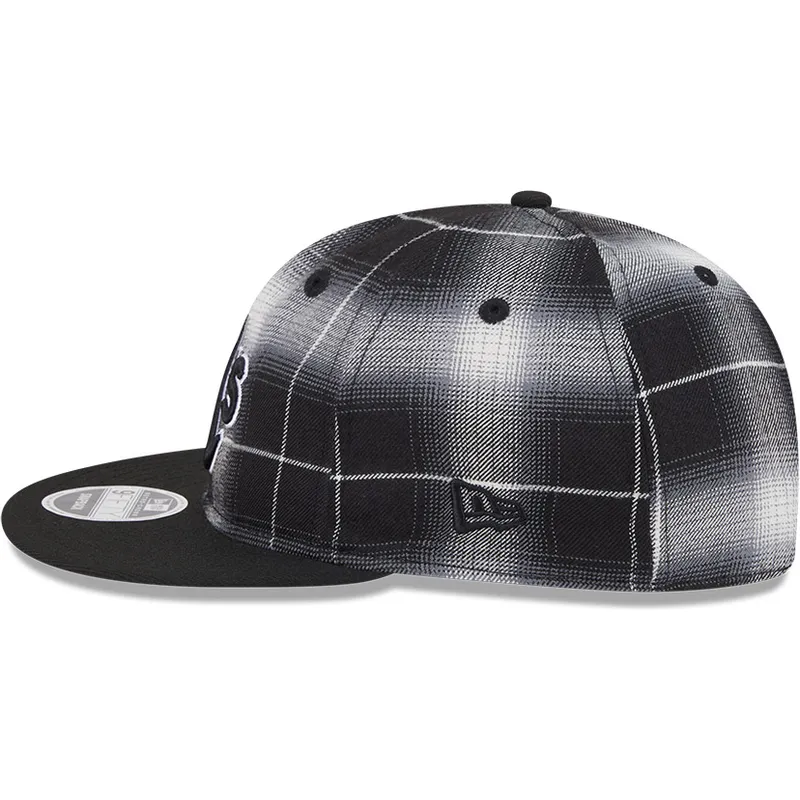 cap-littea-black-snapback-9fifty-retro-crown-plaid-oakland-athletics-mlb-new-era