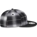 lippikset-littea-musta-snapback-9fifty-retro-crown-plaid-oakland-athletics-mlb-new-era