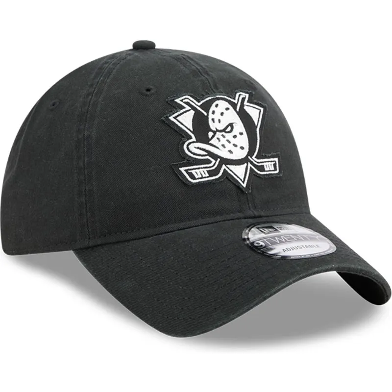 lippikset-kaareva-musta-saadettava-nauha-9twenty-stamp-anaheim-ducks-nhl-new-era
