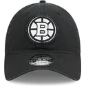 lippikset-kaareva-musta-saadettava-nauha-9twenty-stamp-boston-bruins-nhl-new-era