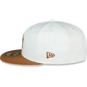 lippikset-littea-ruskea-istuva-59fifty-chrome-toast-side-patch-new-york-yankees-mlb-new-era