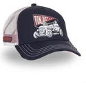 lippikset-kaareva-rekka-laivastonsininen-snapback-crew26-von-dutch