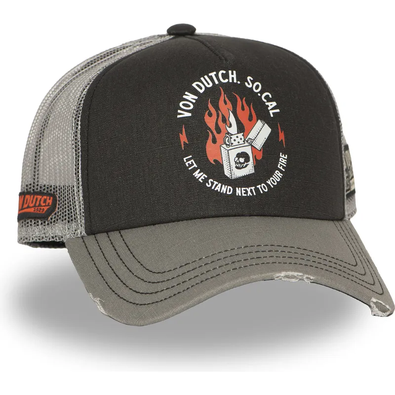 lippikset-kaareva-rekka-harmaa-snapback-crew27-von-dutch