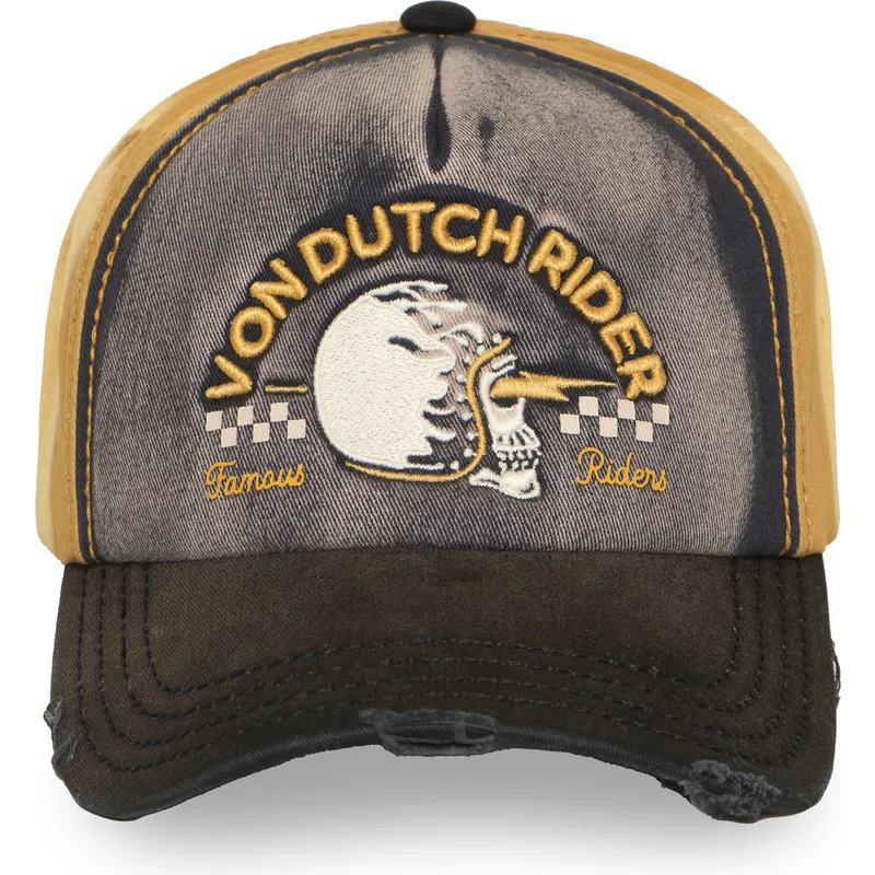lippikset-kaareva-monivarinen-snapback-xavier05-von-dutch