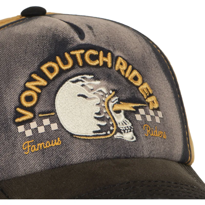 lippikset-kaareva-monivarinen-snapback-xavier05-von-dutch