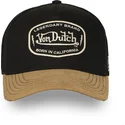 lippikset-kaareva-rekka-musta-snapback-sem02-von-dutch
