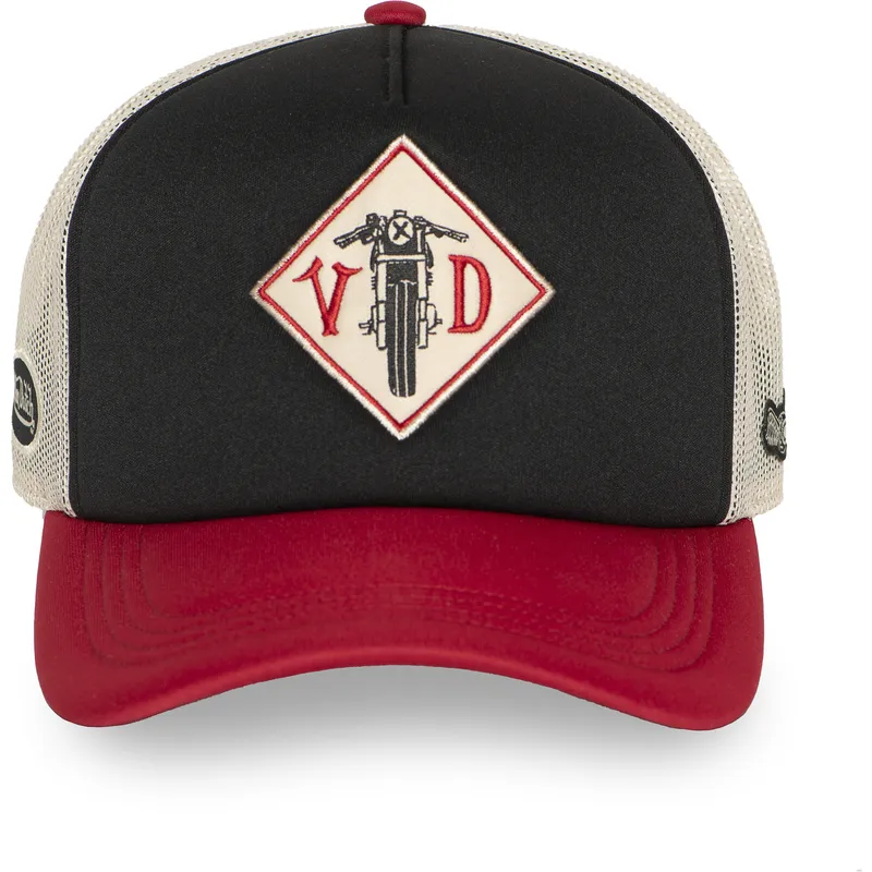 lippikset-kaareva-rekka-monivarinen-snapback-foam04-von-dutch