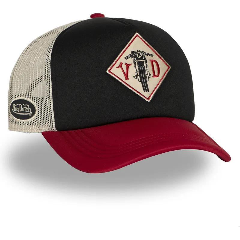 lippikset-kaareva-rekka-monivarinen-snapback-foam04-von-dutch
