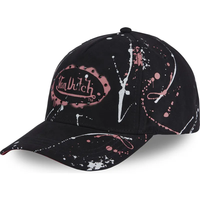 lippikset-kaareva-musta-snapback-imag-p-von-dutch