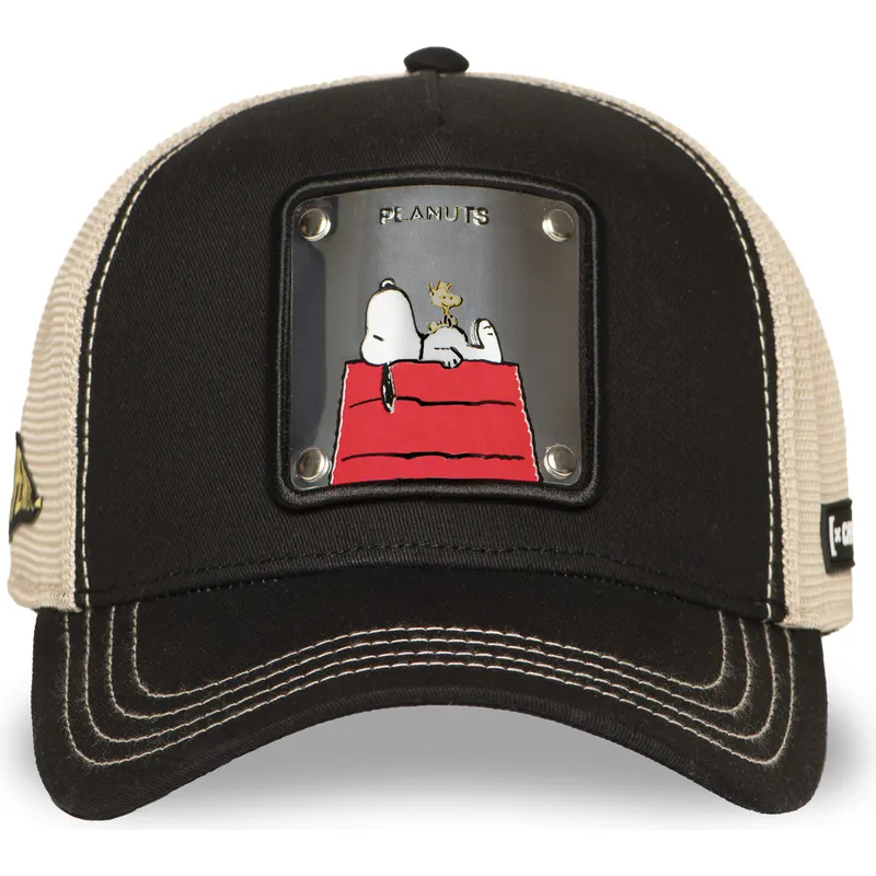 lippikset-kaareva-rekka-musta-snapback-pea6-naw6-snoopy-ja-ressu-tenavat-capslab