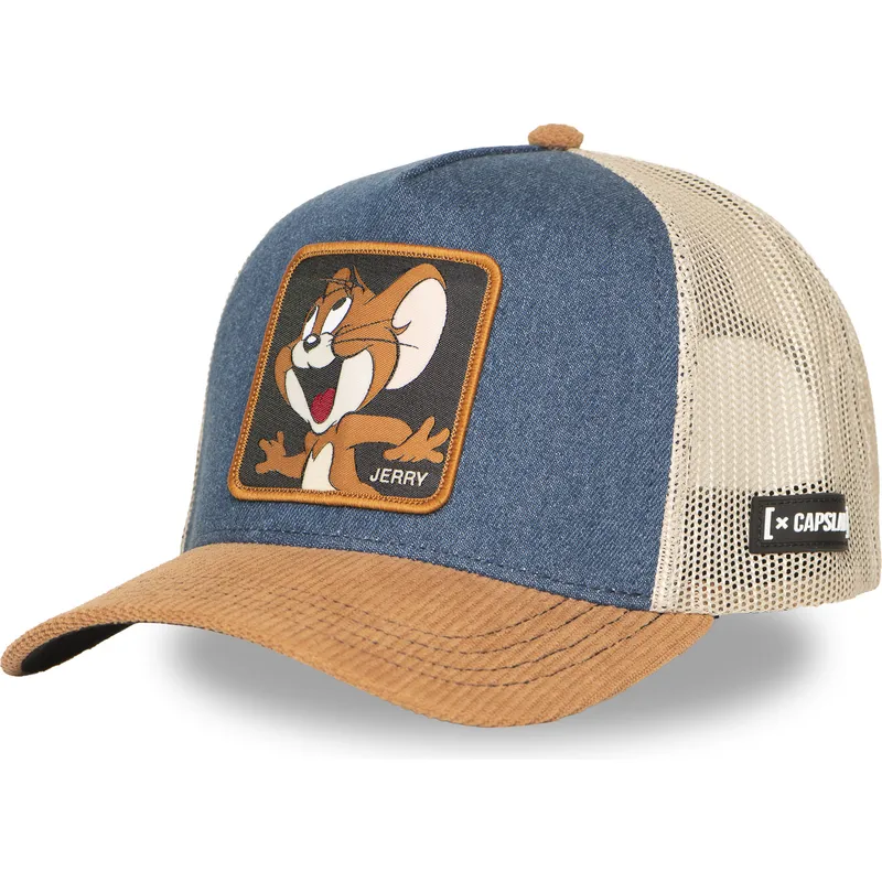 lippikset-kaareva-rekka-monivarinen-snapback-taj7-jer-jerry-looney-tunes-capslab