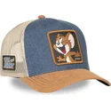 lippikset-kaareva-rekka-monivarinen-snapback-taj7-jer-jerry-looney-tunes-capslab