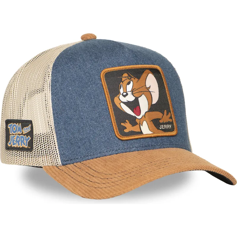 lippikset-kaareva-rekka-monivarinen-snapback-taj7-jer-jerry-looney-tunes-capslab