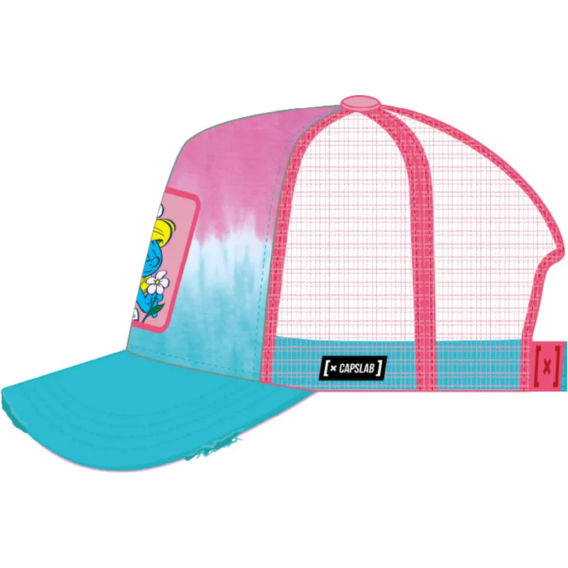 lippikset-kaareva-rekka-monivarinen-snapback-smu-ett2-smurffiina-smurffit-capslab