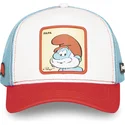 lippikset-kaareva-rekka-monivarinen-snapback-smu-papa-isopappa-smurffit-capslab