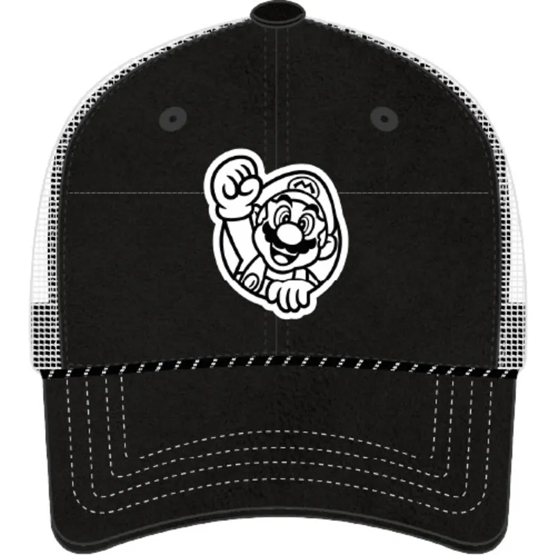 lippikset-kaareva-rekka-musta-snapback-smb2-nig-bros-mario-super-mario-bros-capslab