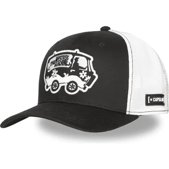 Cap kaareva black snapback The Mystery Machine Scooby-Doo Capslab