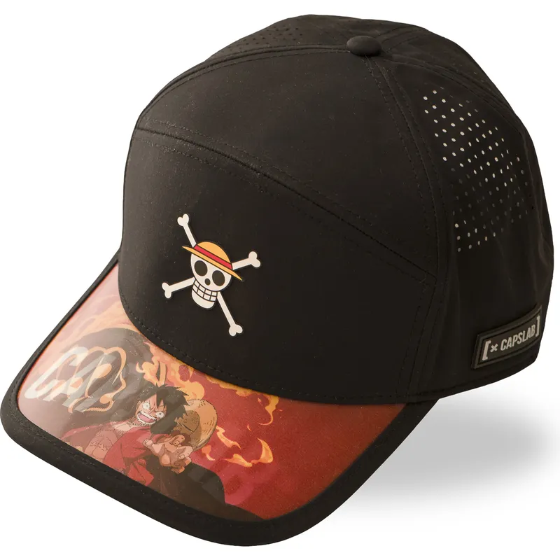 cap-kaareva-black-adjustable-strap-straw-hat-pirates-one-piece-capslab cap-kaareva-black-adjustable-strap-straw-hat-pirates-one-piece-capslab