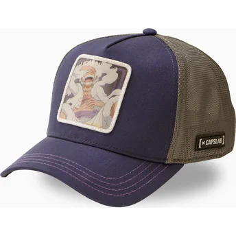 Cap kaareva violet snapback Monkey D. Luffy One Piece Capslab