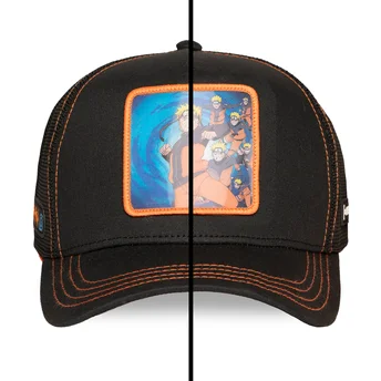 Cap kaareva black snapback Naruto Uzumaki Naruto Capslab